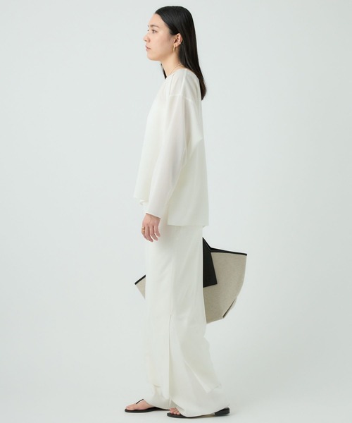 Chaos（カオス）の「Chaos(カオス)/トランブラウス（シャツ/ブラウス・レディース・ブラック/ホワイト・FREE）」の5枚目の写真