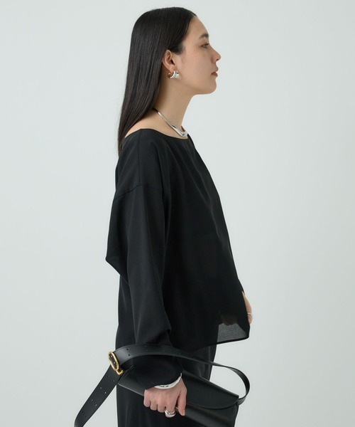 Chaos（カオス）の「Chaos(カオス)/トランブラウス（シャツ/ブラウス・レディース・ブラック/ホワイト・FREE）」の14枚目の写真