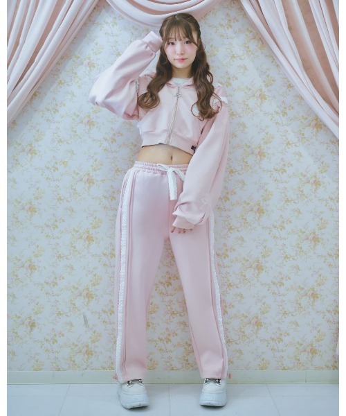 Me roir（ミーロワール）の「フリルパーカー（パーカー）」 - WEAR