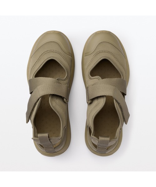 無印良品（ムジルシリョウヒン）の「スニーカーサンダル（サンダル・レディース・グレー系/キャメル/サンドベージュ/ホワイト/ブラック・S/M/L/XL/XXL）」の10枚目の写真