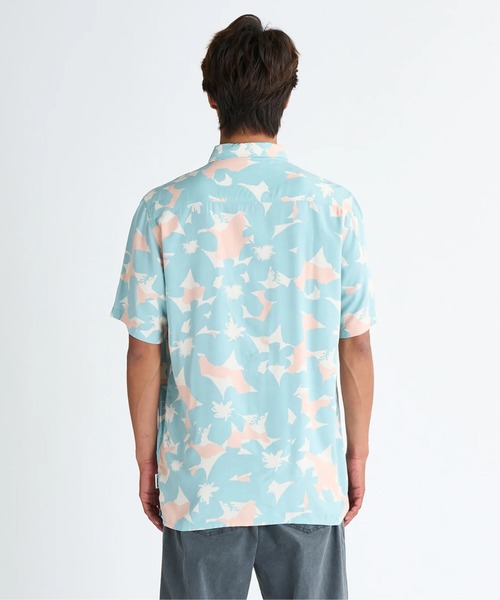 Quiksilver(クイックシルバー)の「SAFE PARADISE SS/クイックシルバートロピカル柄半袖シャツ(シャツ/ブラウス・メンズ・ブルー/ブラック/ネイビー/ブルー系その他/ブラウン・MEDIUM/LARGE/X-LARGE/SMALL)」の16枚目の写真