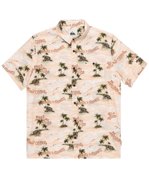 Quiksilver(クイックシルバー)の「SAFE PARADISE SS/クイックシルバートロピカル柄半袖シャツ(シャツ/ブラウス・メンズ・ブルー/ブラック/ネイビー/ブルー系その他/ブラウン・MEDIUM/LARGE/X-LARGE/SMALL)」の12枚目の写真