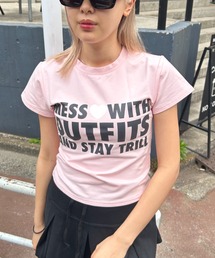 クロップドフィットTシャツ