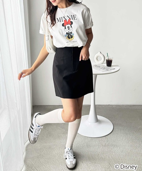 Disney(ディズニー)の「【Disney/ディズニー】別注/Mickey Mouse&Minnie Mouse/ヴィンテージプリントTシャツ(Tシャツ/カットソー・レディース・グレー系1/ホワイト系2/グレー系2/ホワイト系1・LARGE/MEDIUM)」の16枚目の写真
