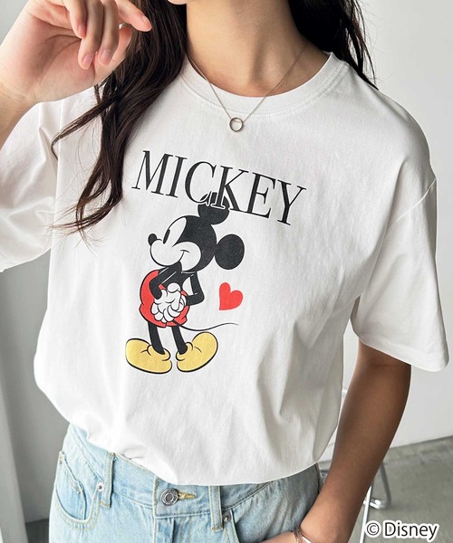 セール】【Disney/ディズニー】別注/Mickey Mouse＆Minnie Mouse