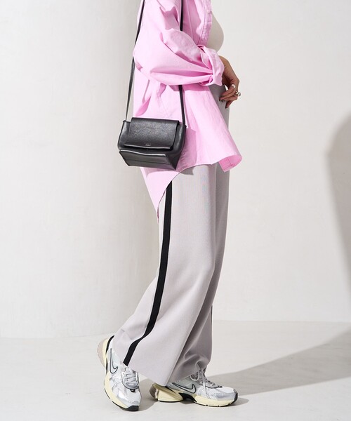 FREAK'S STORE（フリークスストア）の「限定展開　サマー ニット ライン イージーパンツ（その他パンツ・レディース・ブラック/グレー/ナチュラル/ネイビー・ﾌﾘ-）」の17枚目の写真