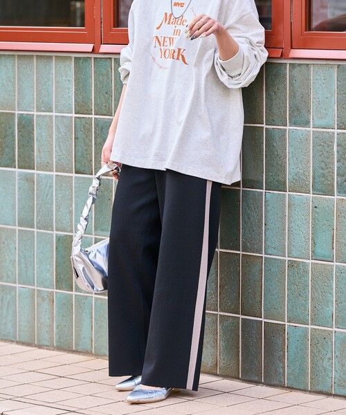 セール】限定展開 サマー ニット ライン イージーパンツ（その他パンツ