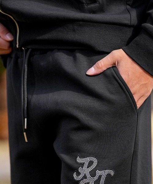 新品　アダムスジャグラー RTEG　ハーフパンツ　スウェット　黒 RTEG R/シックショートパンツ（その他パンツ）｜adamsJUGGLER