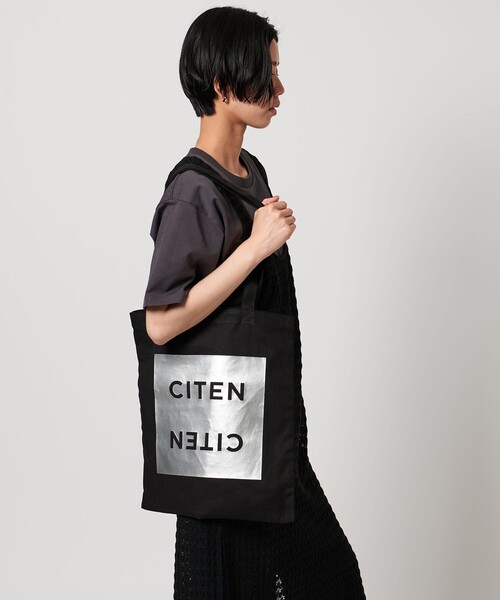【CITEN】ロゴプリント フラットトート CITEN>ロゴプリントフラットトート(トートバッグ)|CITEN