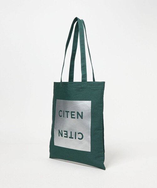 【CITEN】ロゴプリント フラットトート CITEN＞ロゴプリントフラットトート