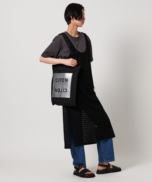 【CITEN】ロゴプリント フラットトート CITEN＞ロゴプリントフラットトート（トートバッグ）｜CITEN