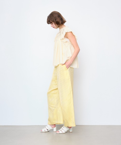 Launa lea（ラウナレア）の「6cmヒールリボン風グラディエーターサンダル(0599)（サンダル・レディース・ブラック/アイボリー/ベージュ/ライトブルー・S/M/L/LL）」の16枚目の写真