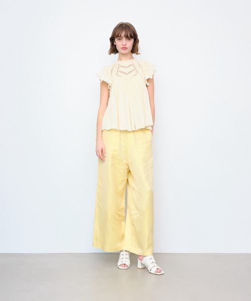 Launa lea（ラウナレア）の「6cmヒールリボン風グラディエーターサンダル(0599)（サンダル・レディース・ブラック/アイボリー/ベージュ/ライトブルー・S/M/L/LL）」の17枚目の写真