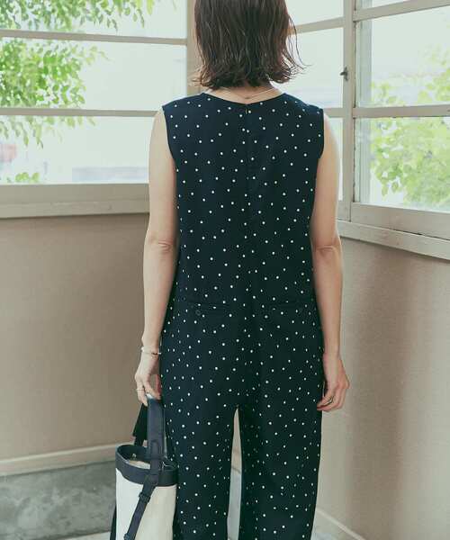 リネンレーヨンドットオールインワン URBAN RESEARCH DOORS｜リネンレーヨンドットオールインワン