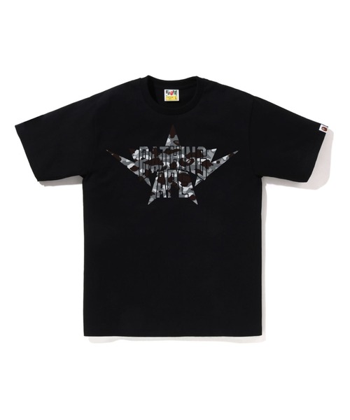 A BATHING APE(アベイシングエイプ) / Tシャツ/L/コットン/WHT