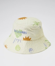 BILLABONG | BILLABONG レディース 【CRYSTAL TIDES】 SUN SYMBOL BUCKET HAT ハット 【2025年春夏モデル】/ビラボンボタニカル柄バケットハット(ハット)