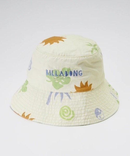 BILLABONG(ビラボン)の「BILLABONG レディース 【CRYSTAL TIDES】 SUN SYMBOL BUCKET HAT ハット 【2025年春夏モデル】/ビラボンボタニカル柄バケットハット(ハット・レディース・マルチ・FREE)」の8枚目の写真