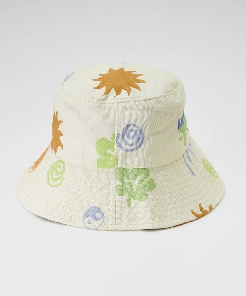 BILLABONG(ビラボン)の「BILLABONG レディース 【CRYSTAL TIDES】 SUN SYMBOL BUCKET HAT ハット 【2025年春夏モデル】/ビラボンボタニカル柄バケットハット(ハット・レディース・マルチ・FREE)」の2枚目の写真