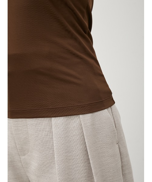 Mila Owen（ミラオーウェン）の「ストラップ付カップインチューブトップ（チューブトップ・レディース・ブラック/ホワイト/ブラウン・FREE）」の8枚目の写真