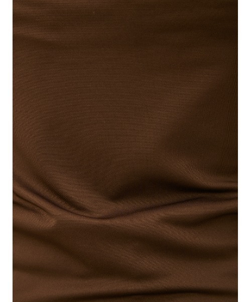 Mila Owen（ミラオーウェン）の「ストラップ付カップインチューブトップ（チューブトップ・レディース・ブラック/ホワイト/ブラウン・FREE）」の9枚目の写真