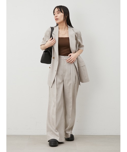 Mila Owen（ミラオーウェン）の「ストラップ付カップインチューブトップ（チューブトップ・レディース・ブラック/ホワイト/ブラウン・FREE）」の11枚目の写真