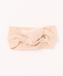 Quincy Mae（クインシーメイ）の「Knotted Headband || Shell（その他ベビー用品）」