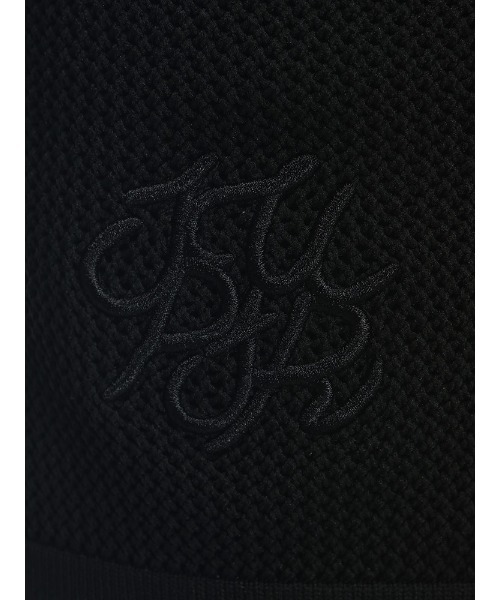 1PIU1UGUALE3  RELAX （ウノピゥウノウグァーレトレ リラックス）の「1PIU1UGUALE3 RELAX (ウノ ピュ ウノ ウグァーレ トレ リラックス) ロゴ刺繍 メッシュニット ショートパンツ（その他パンツ・メンズ・ブラック/サックスブルー・LL/L/M/S）」の3枚目の写真