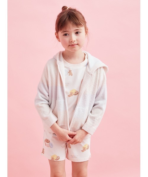 セール】【KIDS】ドーナツベア柄Tシャツ（ルームウェア/パジャマ