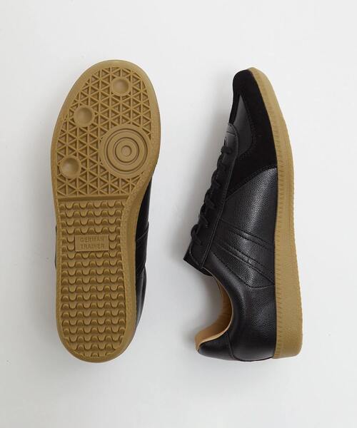 MEN'S MELROSE(メンズメルローズ)の「42500 GERMAN TRAINER / ジャーマントレーナー | レザースニーカー(スニーカー・メンズ・ホワイト/ブラック・41/42/40)」の9枚目の写真