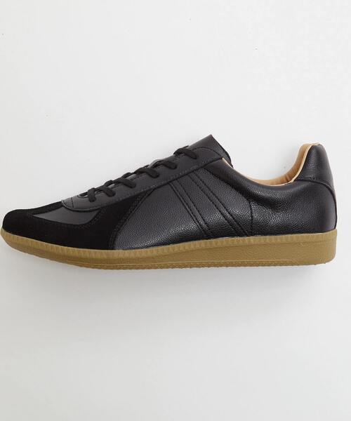MEN'S MELROSE(メンズメルローズ)の「42500 GERMAN TRAINER / ジャーマントレーナー | レザースニーカー(スニーカー・メンズ・ホワイト/ブラック・41/42/40)」の13枚目の写真