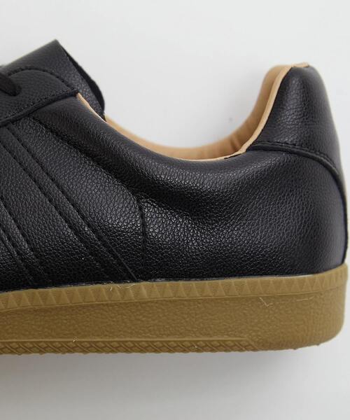 MEN'S MELROSE(メンズメルローズ)の「42500 GERMAN TRAINER / ジャーマントレーナー | レザースニーカー(スニーカー・メンズ・ホワイト/ブラック・41/42/40)」の14枚目の写真