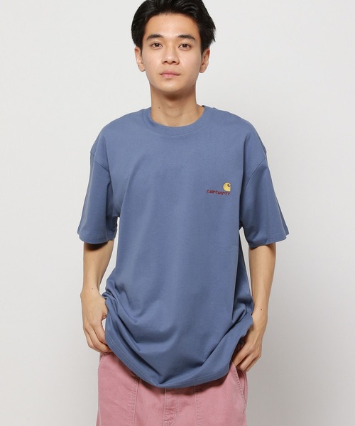 Carhartt♡アメリカンスクリプトTシャツ ショートスリーブアメリカンスクリプトTシャツ