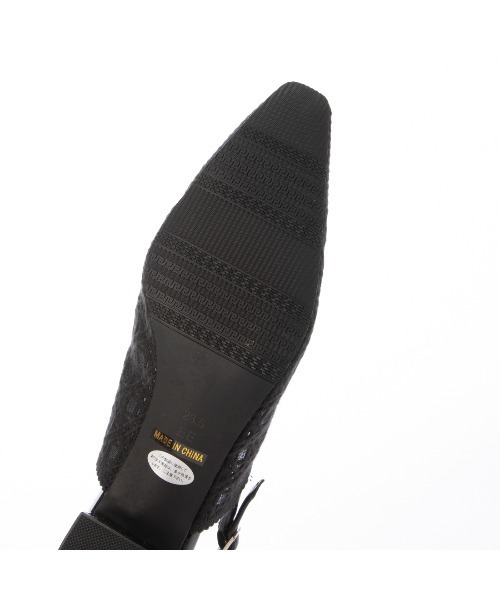 Riz raffinee（リズラフィーネ）の「バックバンドパンプス（パンプス・レディース・ブラック/デザートカモ/ネイビー・23.5cm/24.5cm/24cm/23cm/22.5cm）」の4枚目の写真