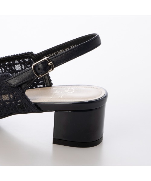 Riz raffinee（リズラフィーネ）の「バックバンドパンプス（パンプス・レディース・ブラック/デザートカモ/ネイビー・23.5cm/24.5cm/24cm/23cm/22.5cm）」の10枚目の写真