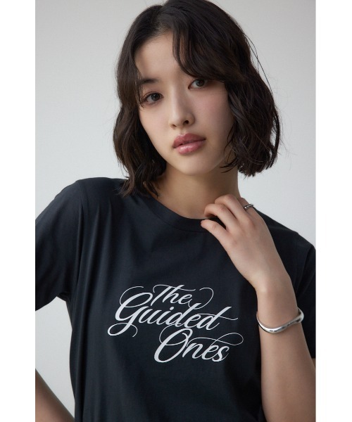 AZUL by moussy(アズールバイマウジー)の「シンプルロゴTシャツ(Tシャツ/カットソー・レディース・オフホワイト/ブラック/ライム/ベージュ・FREE)」の14枚目の写真