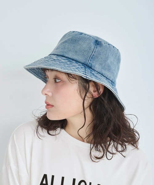 【美品】DALEES&CO デニムバケットハット　岡山デニム 美品】DALEES&CO デニムバケットハット 岡山デニム バケット