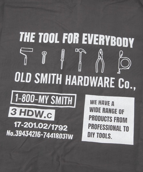 niko and...(ニコアンド)の「【OLD SMITH】コンビニバッグ/Lサイズ(エコバッグ/サブバッグ・レディース・ブラック/オレンジ/グレー・0)」の6枚目の写真