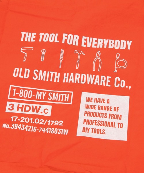 niko and...(ニコアンド)の「【OLD SMITH】コンビニバッグ/Lサイズ(エコバッグ/サブバッグ・レディース・ブラック/オレンジ/グレー・0)」の12枚目の写真