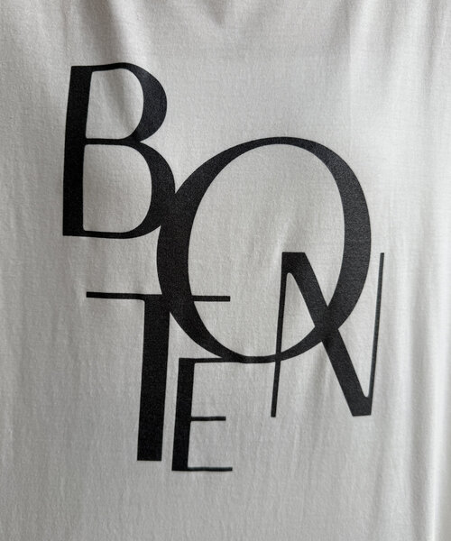 DouDou(ドゥドゥ)の「【WEB限定】BONTEタックスリーブロゴTEE(Tシャツ/カットソー・レディース・ブラック/オフホワイト/ホワイト系その他・FREE)」の20枚目の写真