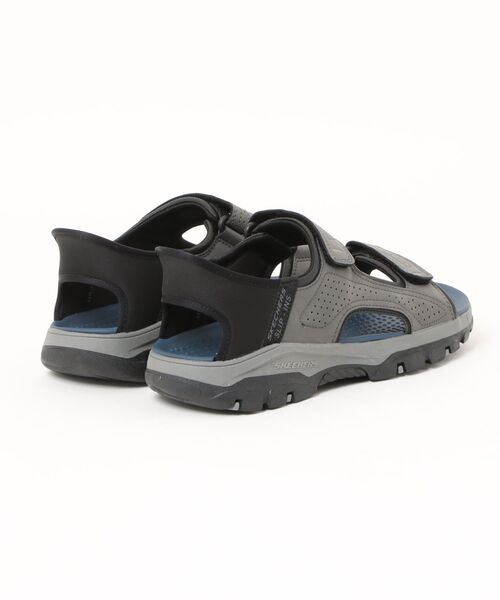 SKECHERS(スケッチャーズ)の「《SKECHERS》TRESMEN - REECE(サンダル・メンズ・チョコ/チャコールグレー/ブラック・26.0cm/27.0cm/28.0cm/25.0cm)」の4枚目の写真