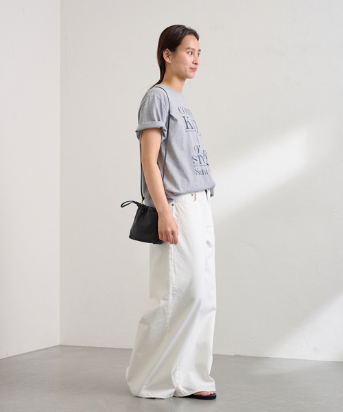 FRAMeWORK（フレームワーク）の「AULENTTI/オウレンティ miniキンチャクSHOULDER（ショルダーバッグ・レディース・ブラック/ボルドー/ゴールド/シルバー・FREE）」の6枚目の写真