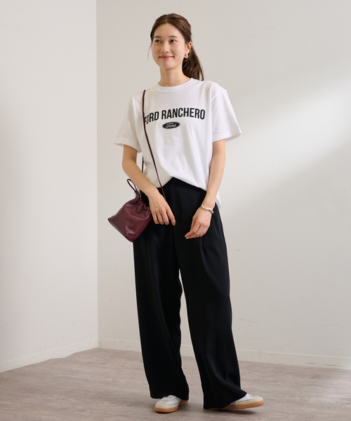 FRAMeWORK（フレームワーク）の「AULENTTI/オウレンティ miniキンチャクSHOULDER（ショルダーバッグ・レディース・ブラック/ボルドー/ゴールド/シルバー・FREE）」の17枚目の写真