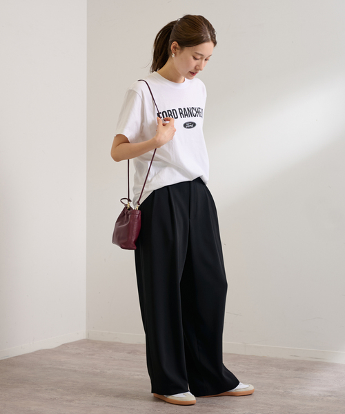 FRAMeWORK（フレームワーク）の「AULENTTI/オウレンティ miniキンチャクSHOULDER（ショルダーバッグ・レディース・ブラック/ボルドー/ゴールド/シルバー・FREE）」の18枚目の写真