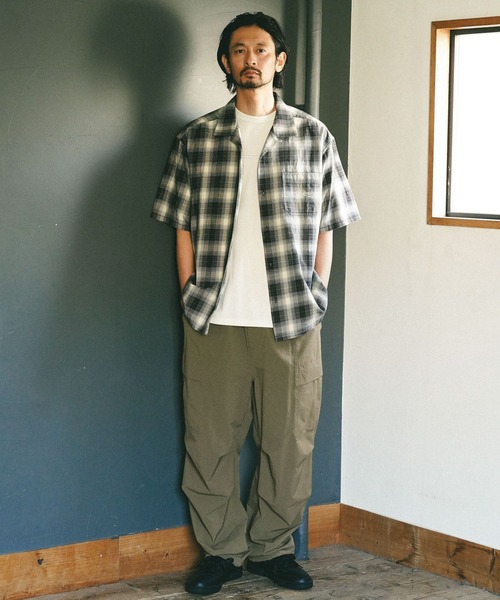 BAYFLOW（ベイフロー）の「[ストレスフリー]ストレッチテックカーゴパンツ（カーゴパンツ・メンズ・カーキ/ブラック・MEDIUM/LARGE）」の9枚目の写真