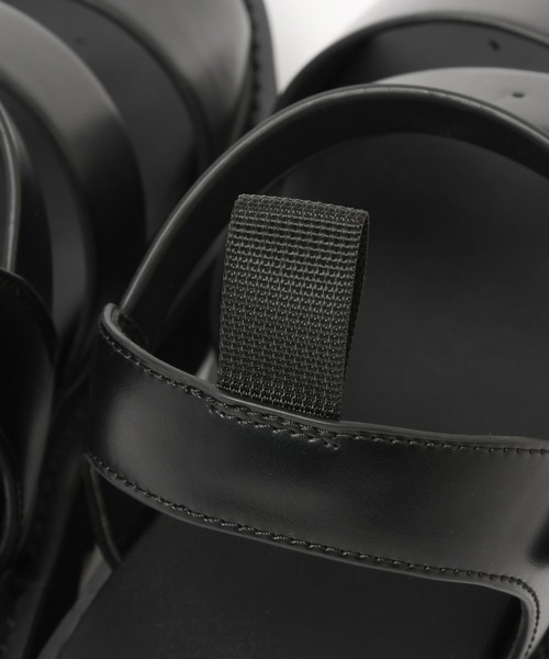 HARE(ハレ)の「シャークハイソールサンダル(HARE)(サンダル・メンズ・ブラック・MEDIUM/LARGE)」の13枚目の写真