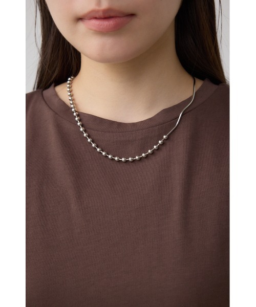 AZUL by moussy（アズールバイマウジー）の「C/Tベーシッククルーネックタンク（タンクトップ・レディース・ブラウン/アイボリー/ブラック/ライトピンク・FREE）」の17枚目の写真