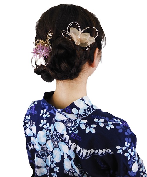 ヘアピン（ピンク/桃色系・フラワーモチーフ）ファッション通販 - ZOZOTOWN