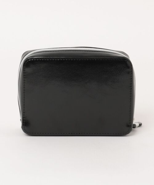 ACCOMMODE（アコモデ）の「アイシャドウパレットポーチ（ポーチ・レディース・ブラック/アイボリー・FREE）」の5枚目の写真