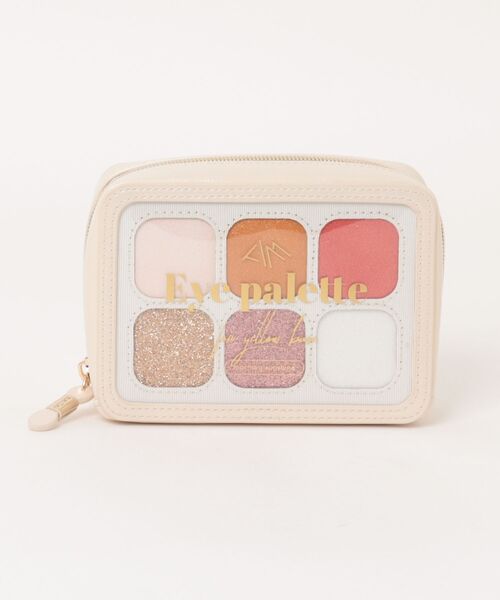 ACCOMMODE（アコモデ）の「アイシャドウパレットポーチ（ポーチ・レディース・ブラック/アイボリー・FREE）」の15枚目の写真