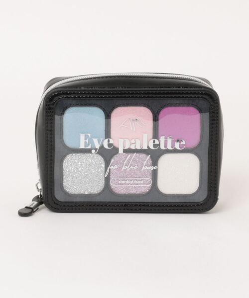 ACCOMMODE（アコモデ）の「アイシャドウパレットポーチ（ポーチ・レディース・ブラック/アイボリー・FREE）」の16枚目の写真